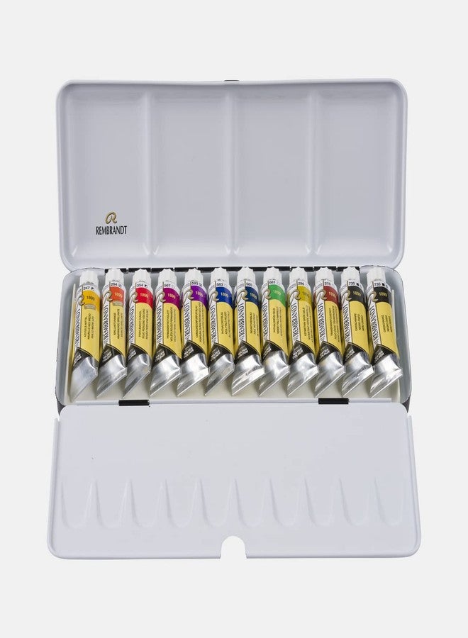 ريم براندت مجموعة ألوان مائية من ريمبرانت، علبة معدنية، لون أسود أكسيدي للمزج/اختيار لون الغسق | 12 أنبوبًا × 10 مل - Image 3